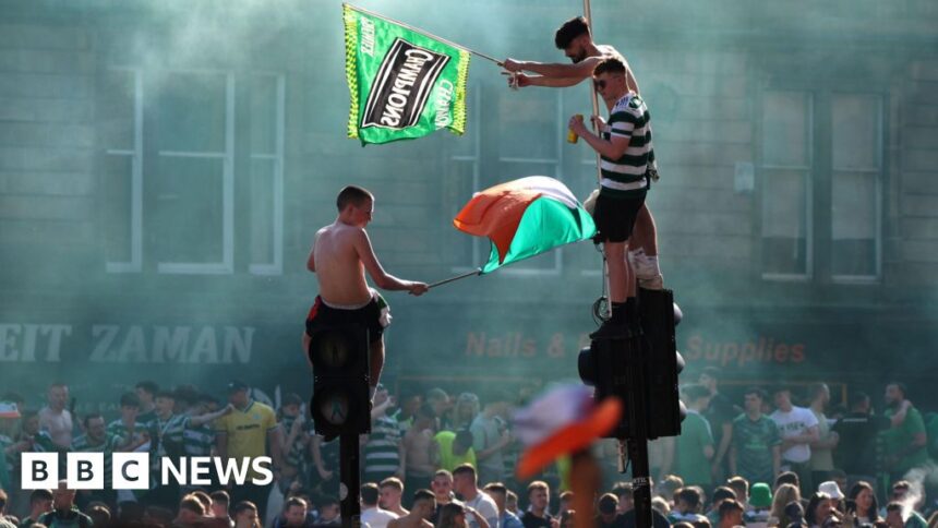 Fan behaviour plea as Old Firm clash in Scottish Cup final