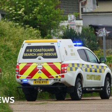 Grandfather and granddaughter swept miles out to sea