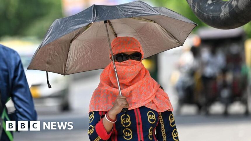 Delhi sizzles as temperatures cross 45C