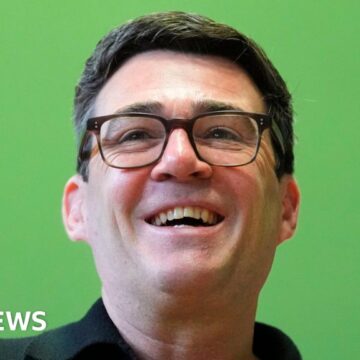 Andy Burnham wins third term as mayor