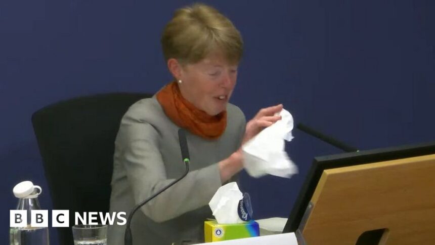 Watch Paula Vennells at the Post Office inquiry