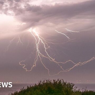 New weather warning after thunderstorms hit UK