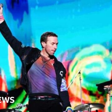 Coldplay perform Luton Town tribute song at Radio 1’s Big Weekend