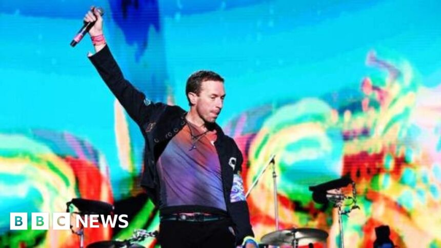 Coldplay perform Luton Town tribute song at Radio 1’s Big Weekend