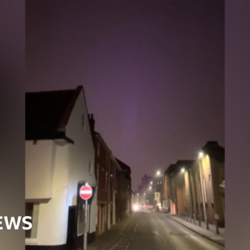 Friends mistake Premier Inn for Northern Lights