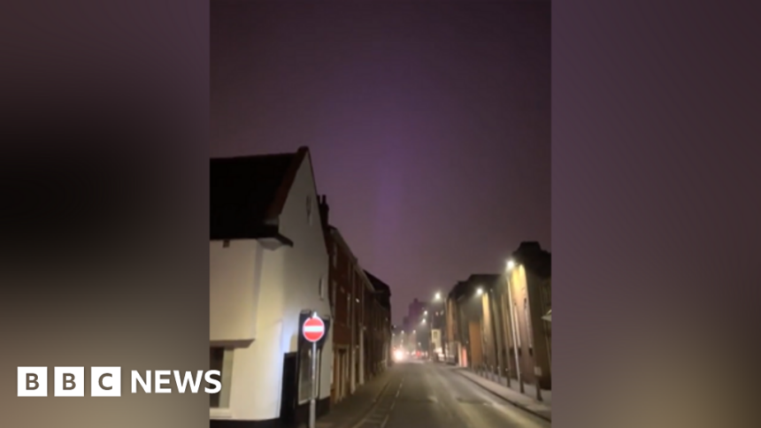 Friends mistake Premier Inn for Northern Lights