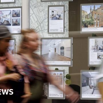 House prices fall as lenders raise mortgage rates