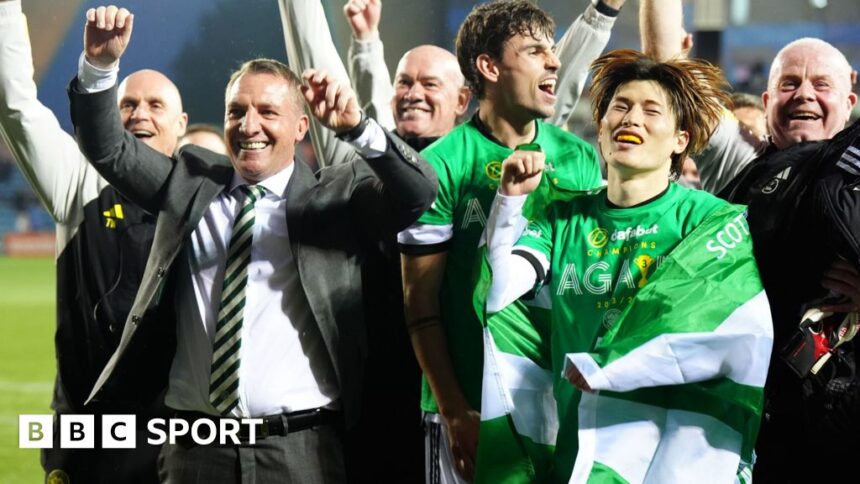 Brendan Rodgers ‘never in any doubt’ as Celtic seal Premiership title