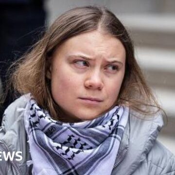 Greta Thunberg fined for disobeying police at climate protest