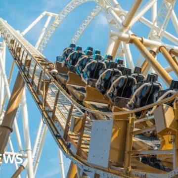 UK’s tallest rollercoaster opens in Surrey