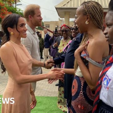 Harry and Meghan begin three-day Nigeria visit