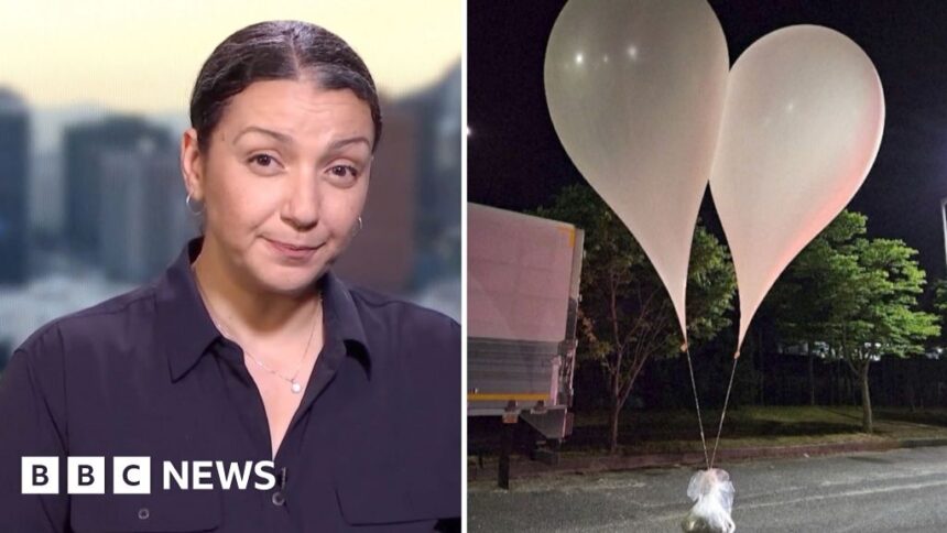 North and South Korea’s rubbish-filled balloon saga explained