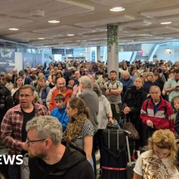 Hundreds stranded in Paris over e-gate breakdown