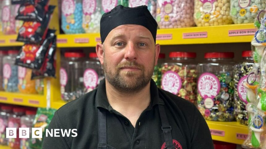 ‘I drive a lorry to keep my sweet shop going’