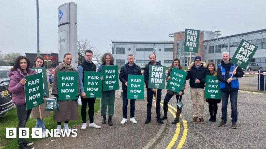 STV journalists strike for second time