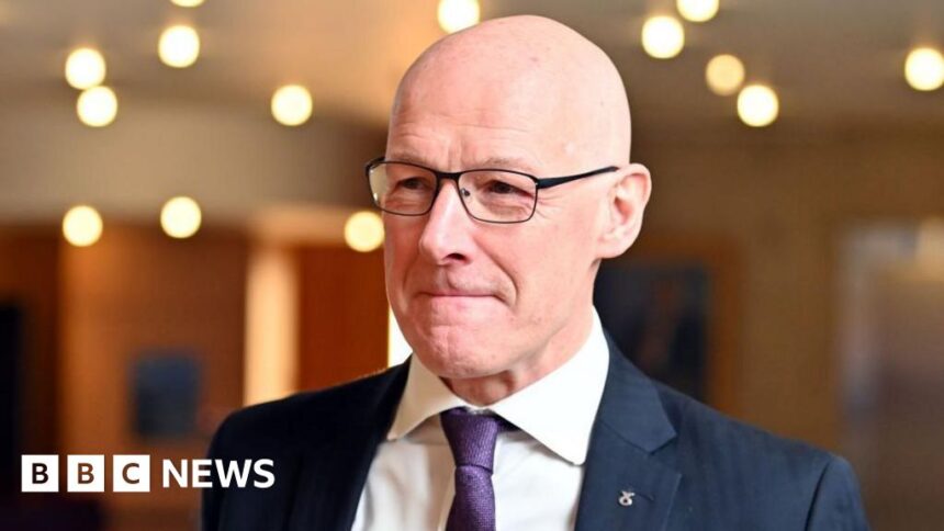 Who is John Swinney, the sole candidate to be Scotland's next first minister?