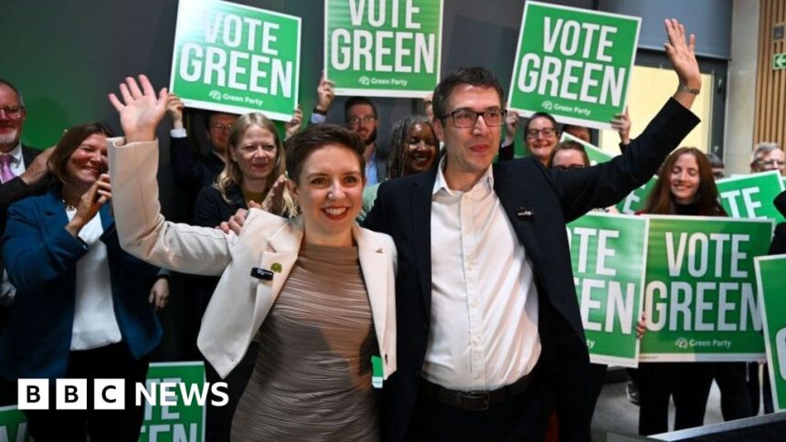 Greens challenge ‘timid’ Labour in election launch