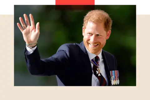 Getty Images Prince Harry at the Invictus Games