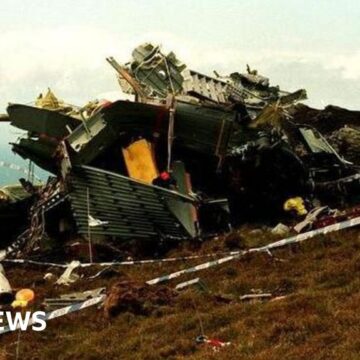 Service held to mark 30 years since RAF Chinook disaster